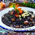 risotto con tinta de sepia