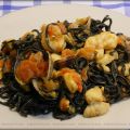 Pasta ~ Spaghetti nero ai frutti di mare