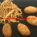 Croqueta de shiitake  y puerro
