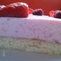 TARTA DE MOUSSE DE FRESA