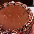 Chocolate Nutella Cream Cheese Cake