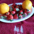 FRESAS CON ZUMO DE NARANJA
