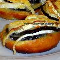 Montadito de Berenjena y Queso de Cabra