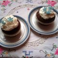 Muffins de chocolate para el cumpleaños de Angel