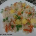 Receta de arroz cinco delicias casero