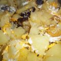 Revuelto de patatas con morcilla de Ronda