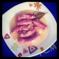 Salchichas al vino