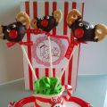 Cake pops reno de Oreo