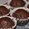 Para merendar.....unas muffins de chocolate