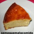 BIZCOCHO DE NARANJA Y NATA AGRIA