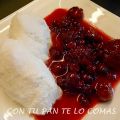 REQUESÓN CON FRUTAS ROJAS AL OPORTO