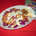 ENSALADA DE COL CON SALAMI