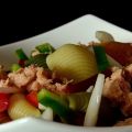 Caracolas en ensalada