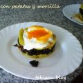 HUEVO CON PATATAS Y MORCILLA (SIN THERMOMIX)