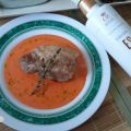 Solomillo de cerdo con salsa de pimientos del[...]