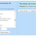 Lista Provisional del Sorteo