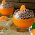 GELATINA DE MANDARINA CON TRUFA DE CHOCOLATE[...]