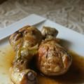 Pollo con verduras a la coca-cola