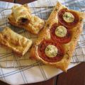 Pizzas de hojaldre con tomate y queso de cabra[...]