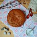 Galleta gigante con nibs de cacao
