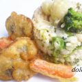 Risotto de ramitos y queso azúl con tempura de[...]