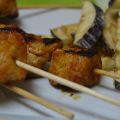 BROCHETAS DE PAVO EN ADOBO A LA SIDRA.
