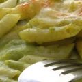 Macarrones con salsa de pimientos
