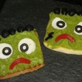 TOSTAS FRANKENSTEIN PARA HALLOWEEN