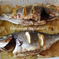 Doradas al limón con patatas panaderas