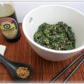 ESPINACAS CON SÉSAMO ('SHIGIMCHEE')