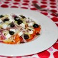 Ensalada de naranja sanguina, hinojo y feta