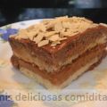 TARTA DE SOBAOS PASIEGOS Y CHOCOLATE