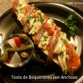 Tosta de Boquerones con Anchoas