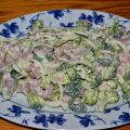 Ensalada de brócoli y cambios en el blog