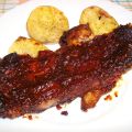 Costillar con salsa barbacoa