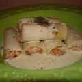 RIGATONIS RELLENOS DE SALMON FRESCO CON SALSA[...]