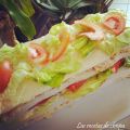 Pastel de verano con pan de molde