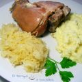 Codillo estilo alemán con chucrut