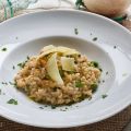 Risotto de Erizos de Mar y Guisantes Frescos.[...]