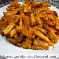 Receta de Macarrones con tomate