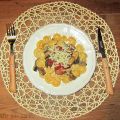PASTA (ORECHIETI) CON CHORIZO Y CHAMPIÑONES