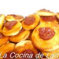 MINIPIZZAS DE CHORIZO (THERMOMIX)