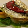 sardinas al horno con patatas y tomates
