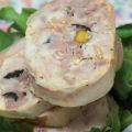 GALANTINA DE POLLO CON YOGUR AL ENELDO