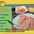 Palitos de pollo empanado