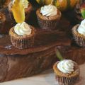 Muffins de calabaza con crema de queso