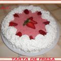 TARTA DE FRESA