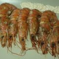 Gambón a la plancha con salsa de ajo y limón