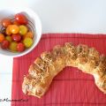 Herradura hojaldrada de Jamón y queso