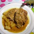 AGUJA DE CERDO CON PIÑA Y SALSA DE CURRY